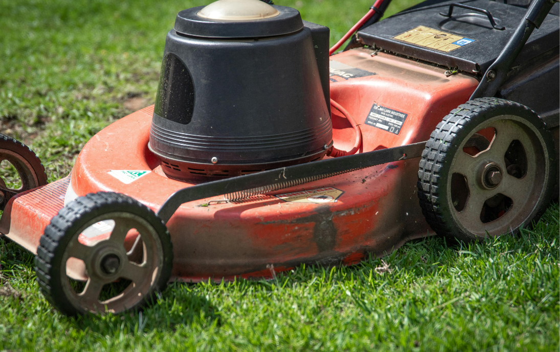 Tiny Yard, Giant Mower Maybe not